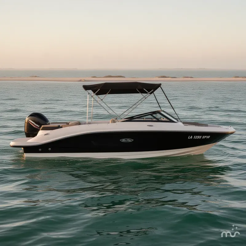 Slide: The Image of Sea Ray SPX 210 Outboard 2022 - 0
