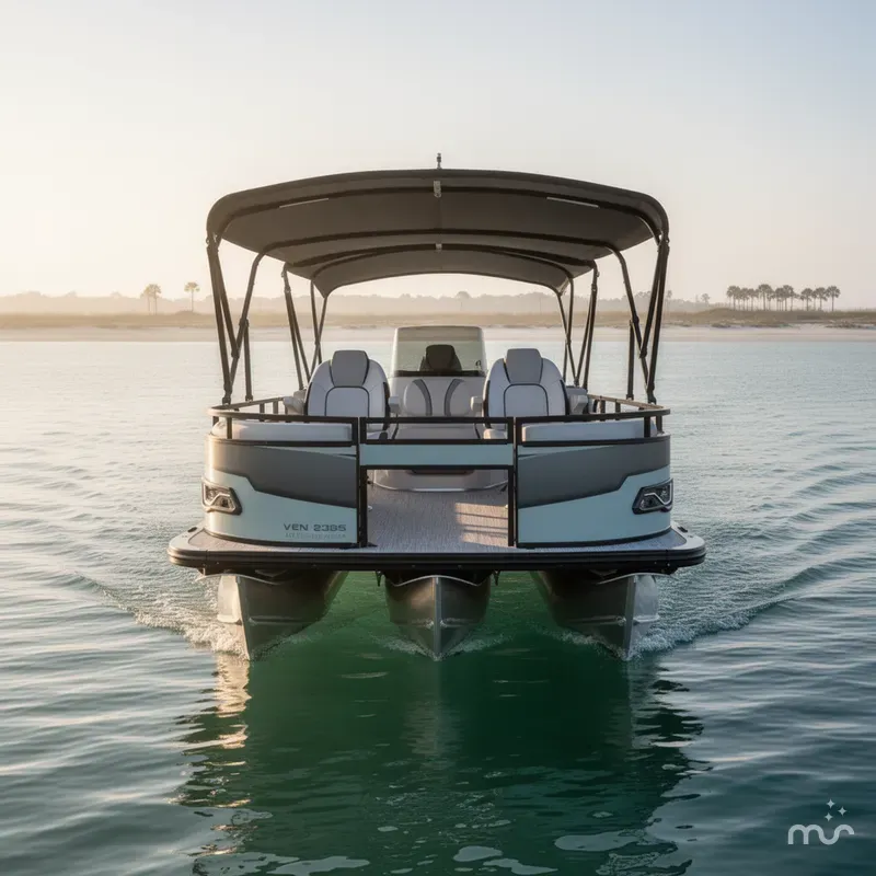 Slide: The Image of Avalon 2385 Venture 85, Center Console Fish, Tri Toon High Performance 2026 - 1