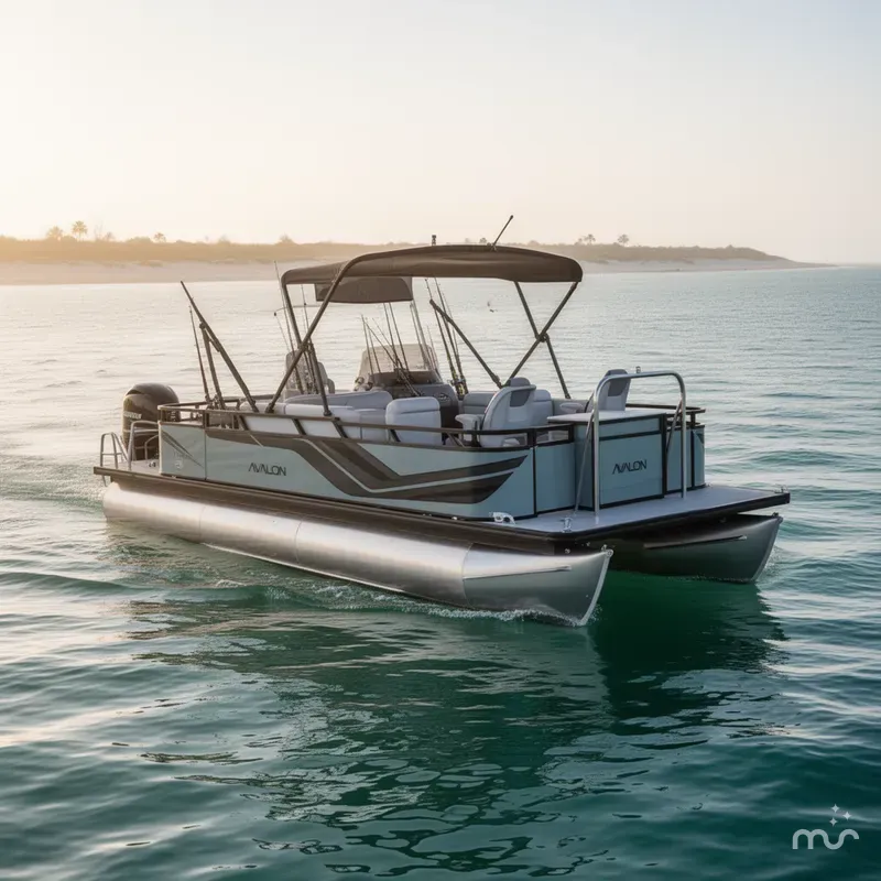 Slide: The Image of Avalon 2385 Venture 85, Center Console Fish, Tri Toon High Performance 2026 - 2