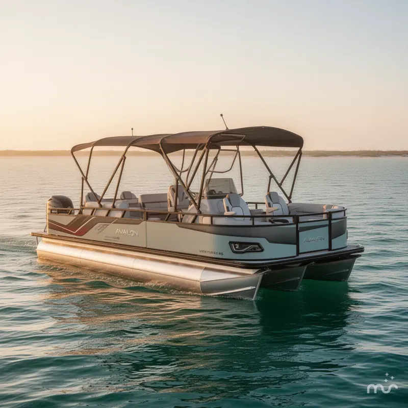 Slide: The Image of Avalon 2385 Venture 85, Center Console Fish, Tri Toon High Performance 2026 - 4