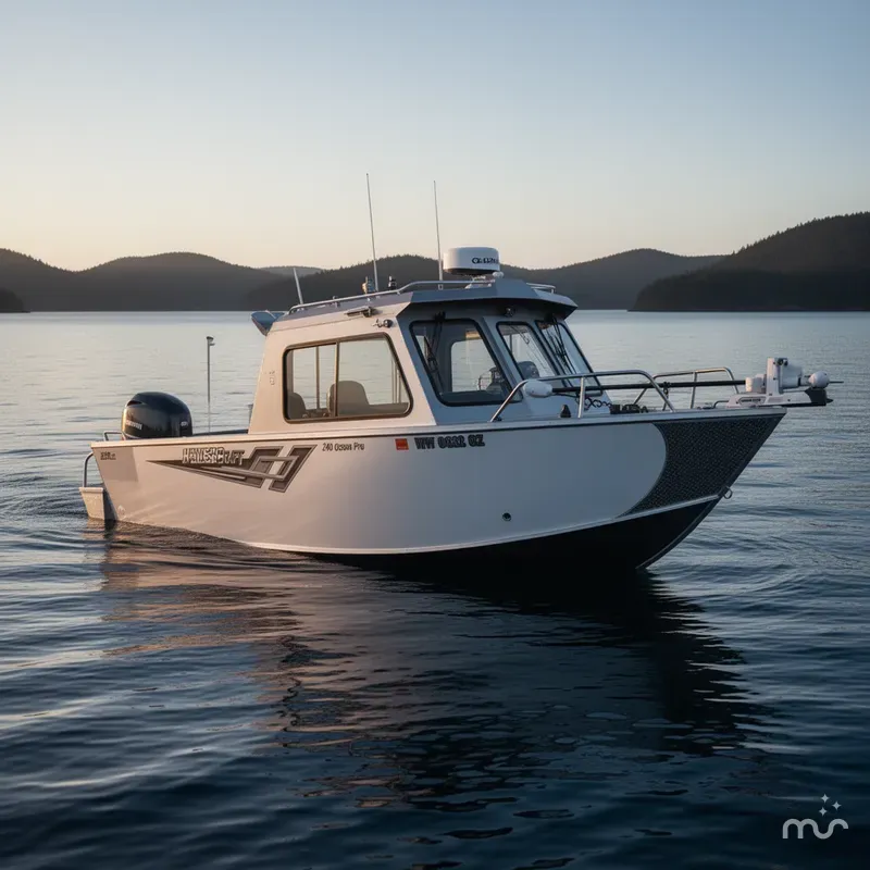 Slide: The Image of Hewescraft 240 Ocean Pro ET Hardtop 2023 - 2