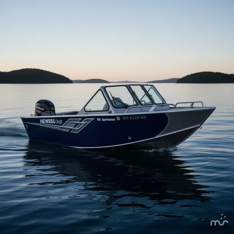 Slide: The Image of Hewescraft 160 Sportsman 2025 - 0