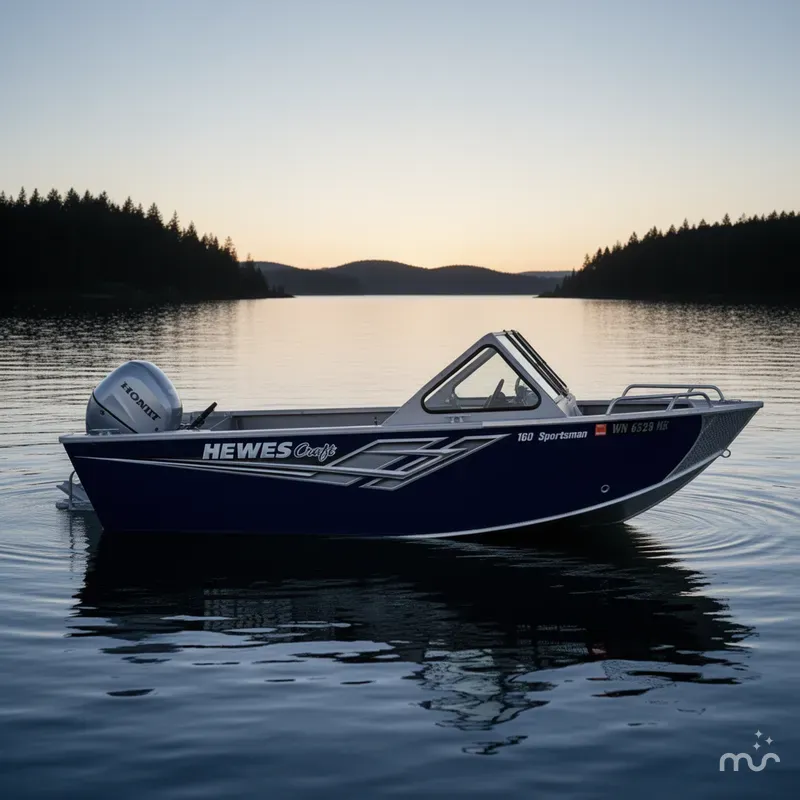 Slide: The Image of Hewescraft 160 Sportsman 2025 - 2