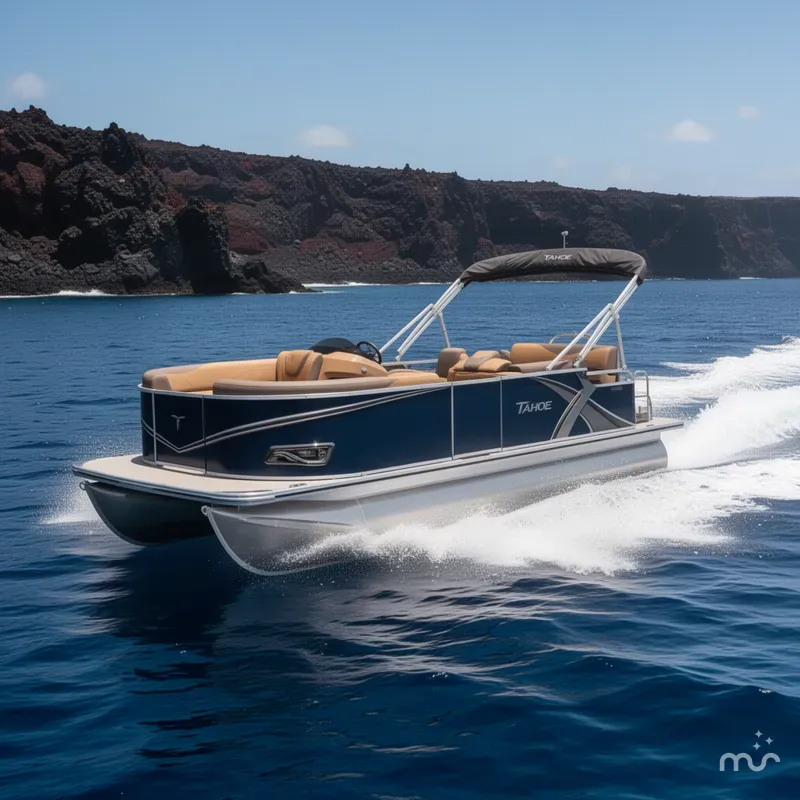 The Image of Tahoe LTZ CRB 1985 Cruise Rear Bench Pontoon $31995 2026 - 0
