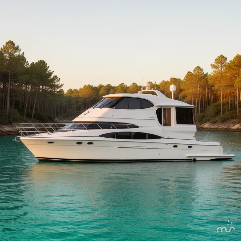 Slide: The Image of Carver Yachts 564 2001 - 2