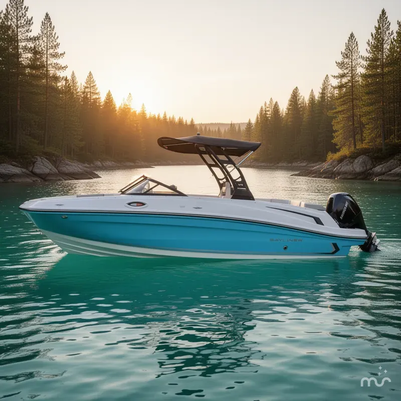 Slide: The Image of Bayliner VR6 Outboard 2026 - 2