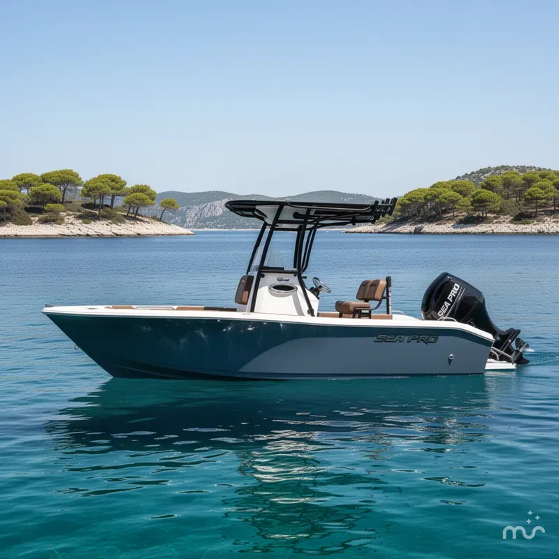 Slide: The Image of Sea Pro 202 Center Console 2026 - 2