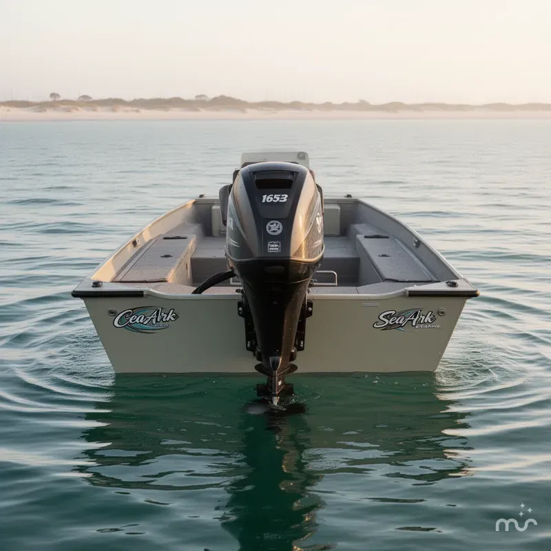 Slide: The Image of SeaArk 1652 Crappie 2025 - 2