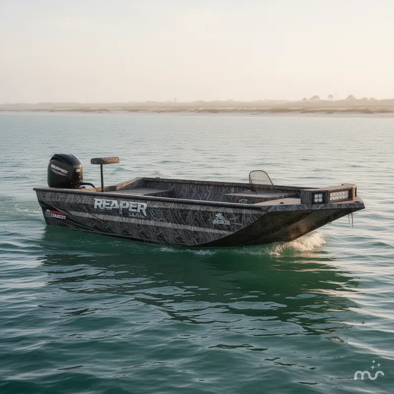 Slide: The Image of Reaper Boats 553 STEP TRANSOM 2025 - 1