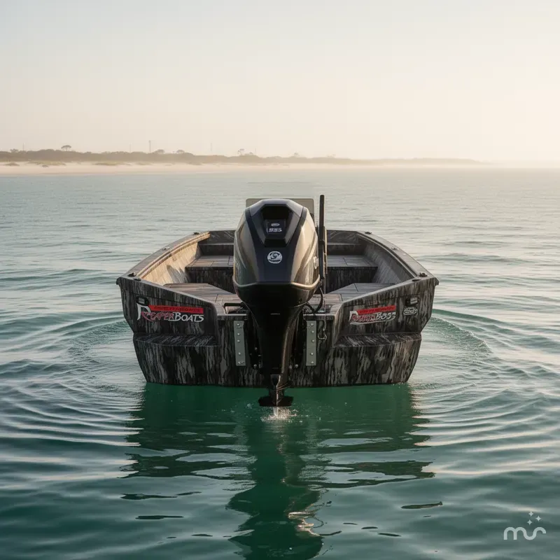 Slide: The Image of Reaper Boats 553 STEP TRANSOM 2025 - 2