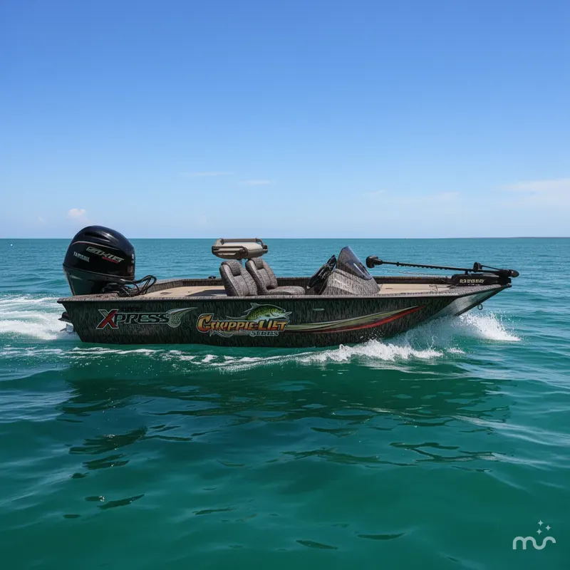 Slide: The Image of Xpress Hyper-Lift Crappie Series H18 2026 - 0