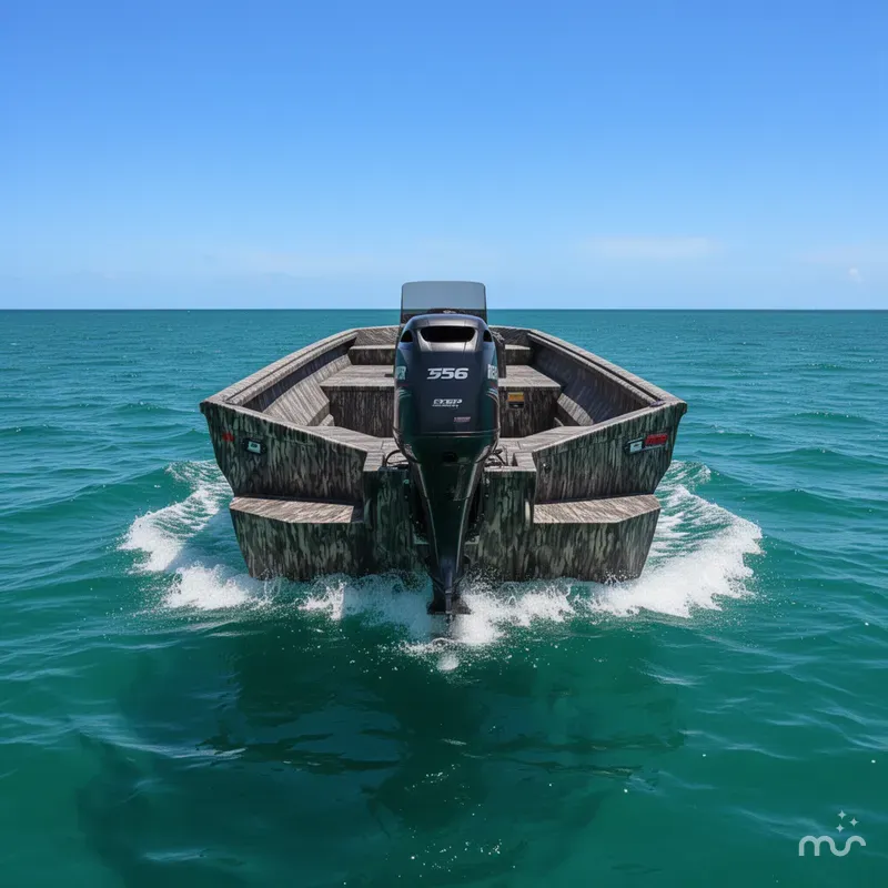 Slide: The Image of Reaper Boats 756 756 STEP TRANSOM 2026 - 2