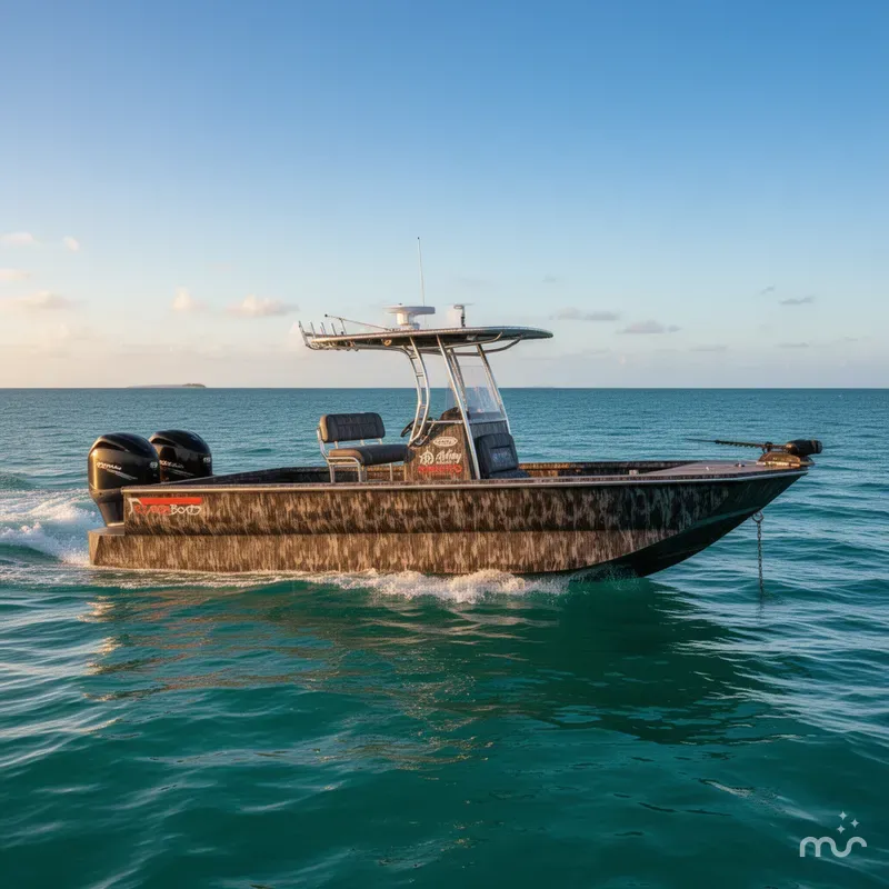 Slide: The Image of Reaper Boats 756 756 STEP TRANSOM 2026 - 2