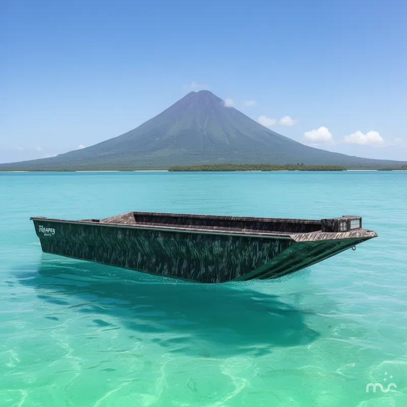 Slide: The Image of Reaper Boats 756 Step Transom 2026 - 2