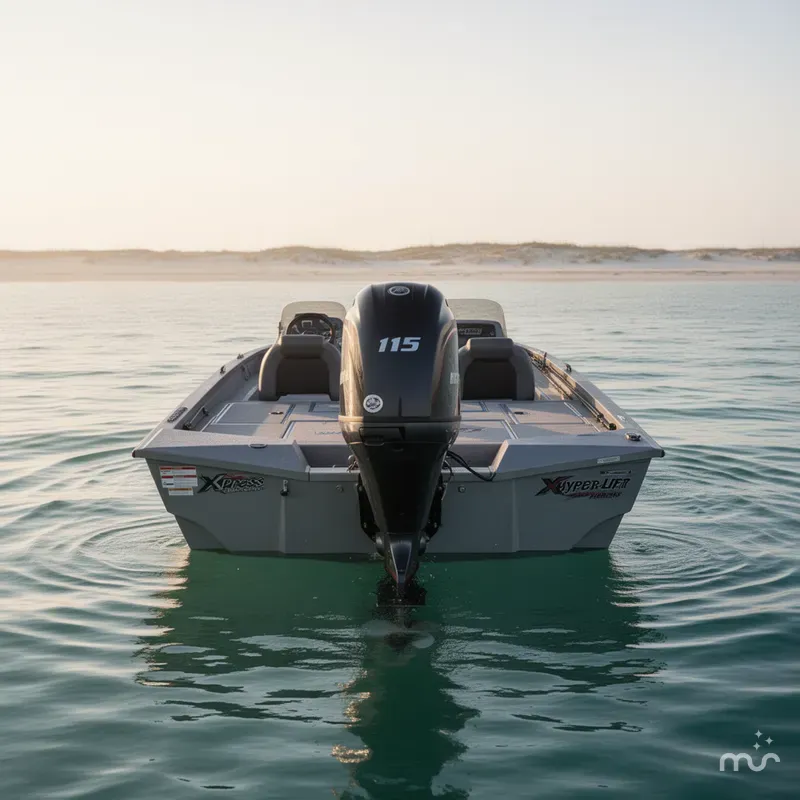 Slide: The Image of Xpress Hyper-Lift Crappie Series H18 2026 - 2