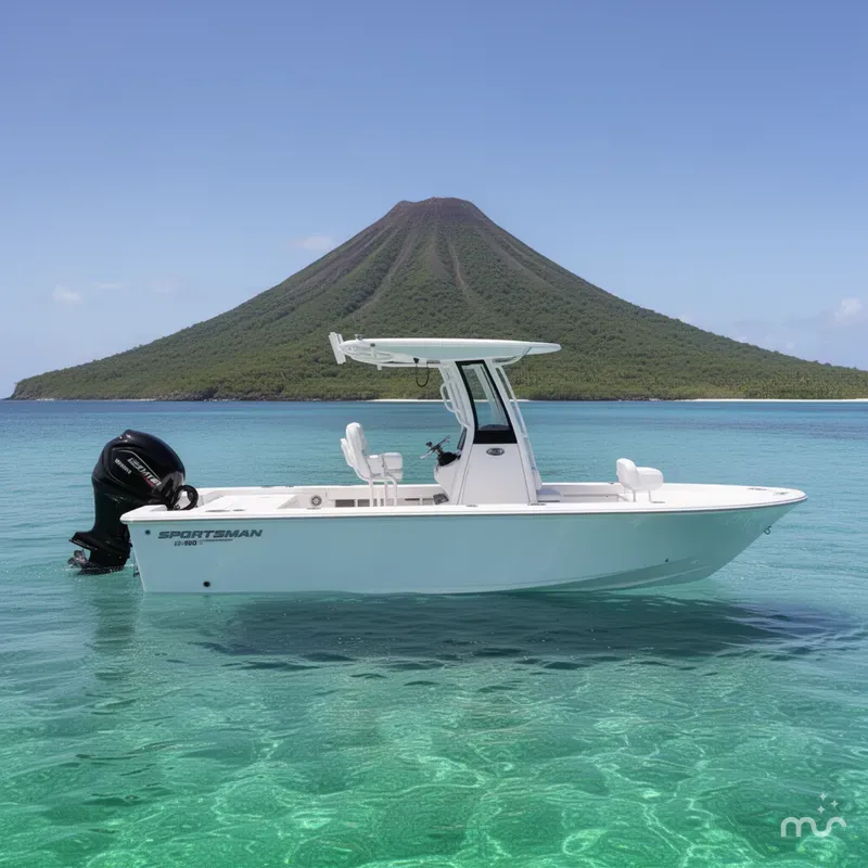 Slide: The Image of Sportsman Masters 227 Bay Boat 2026 - 2