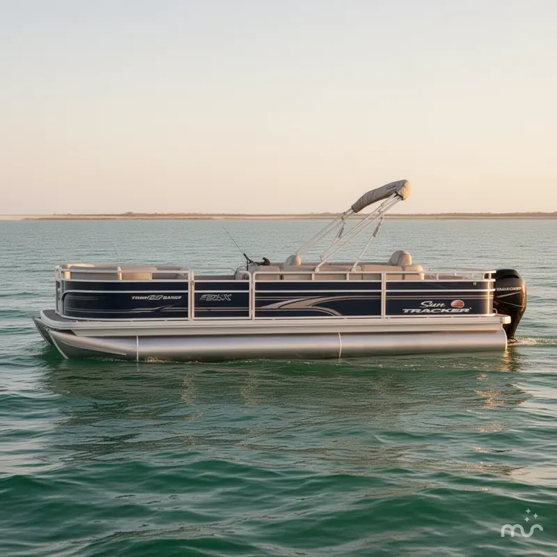 Slide: The Image of Sun Tracker Fishin' Barge 20 DLX 2024 - 1