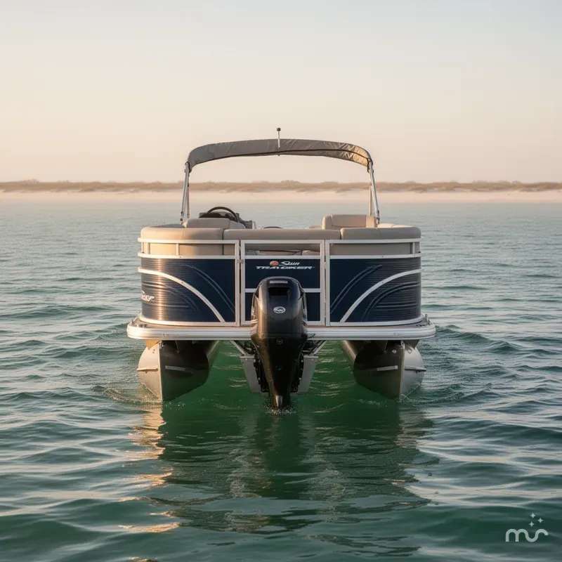 Slide: The Image of Sun Tracker Fishin' Barge 20 DLX 2024 - 2