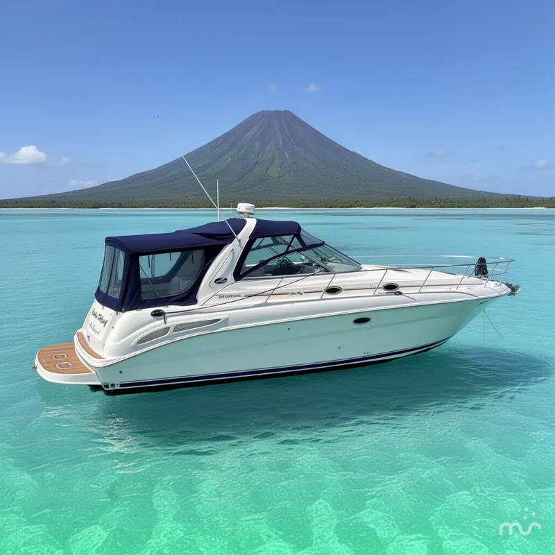 Slide: The Image of Sea Ray 410 Sundancer 2000 - 2
