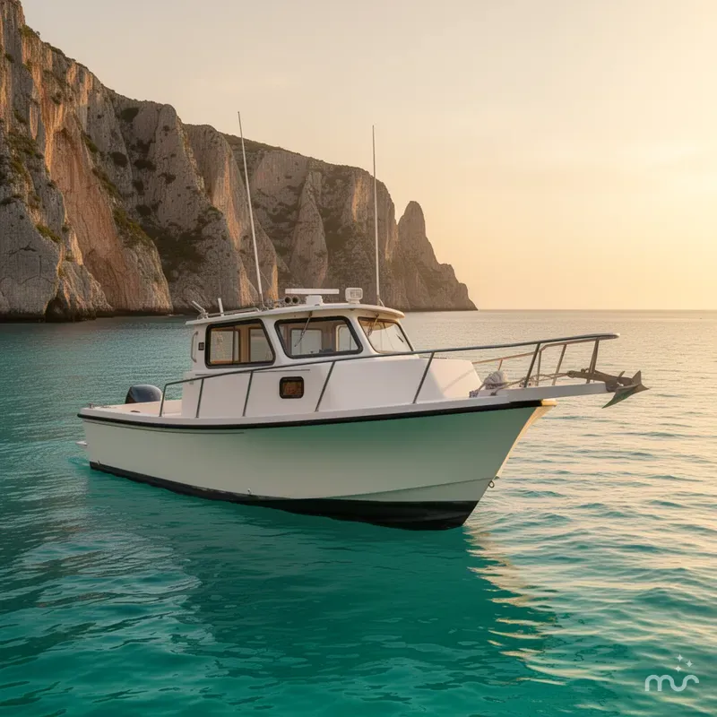 Slide: The Image of Parker Marine 2520 Sport Cabin 2001 - 2