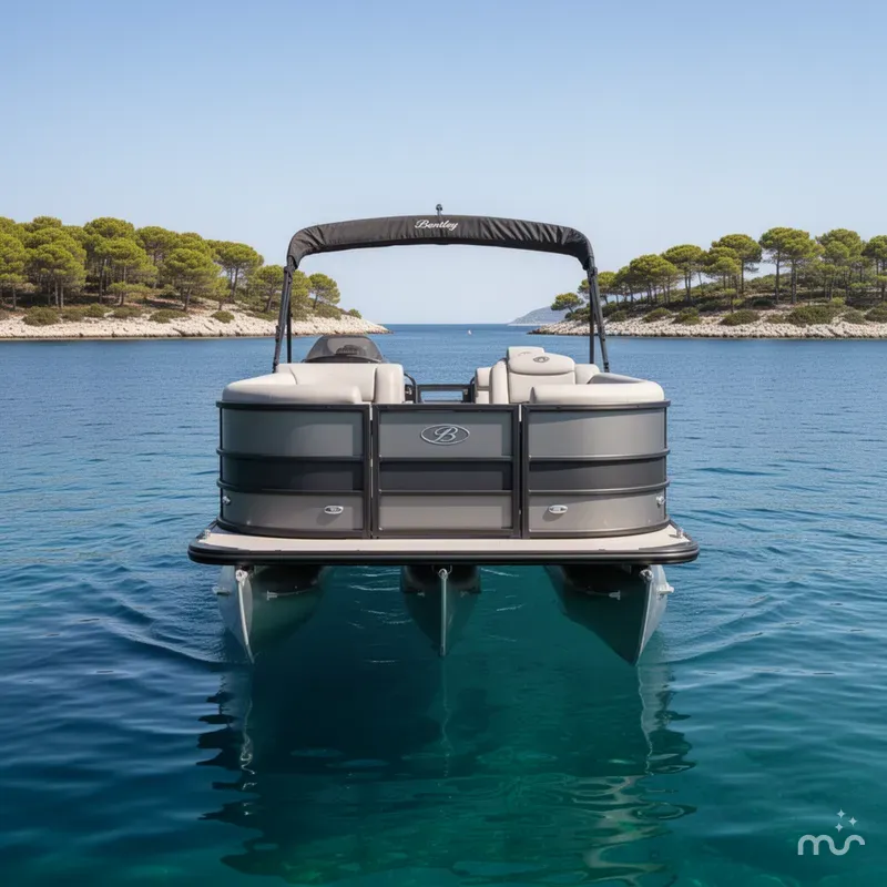 Slide: The Image of Bentley Pontoons 243 Legacy Swingback 2026 - 3