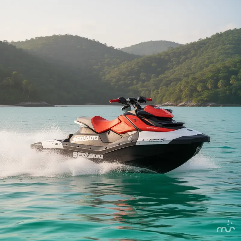 Slide: The Image of Sea-Doo Spark Trixx for 1 iBR and Audio in option 2026 - 4