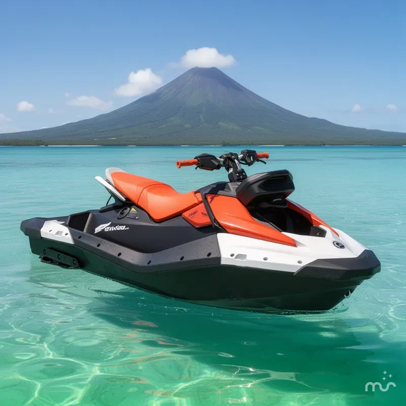 Slide: The Image of Sea-Doo Spark Trixx for 3 iBR and Audio in option 2026 - 2