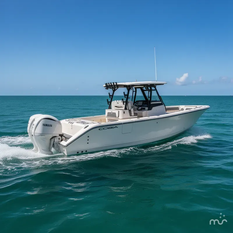 Slide: The Image of Cobia 305 Center Console 2026 - 4