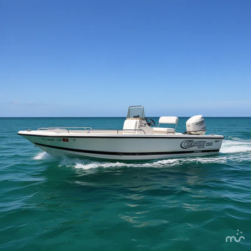Slide: The Image of Century 2101 Bay Boat 2001 - 0