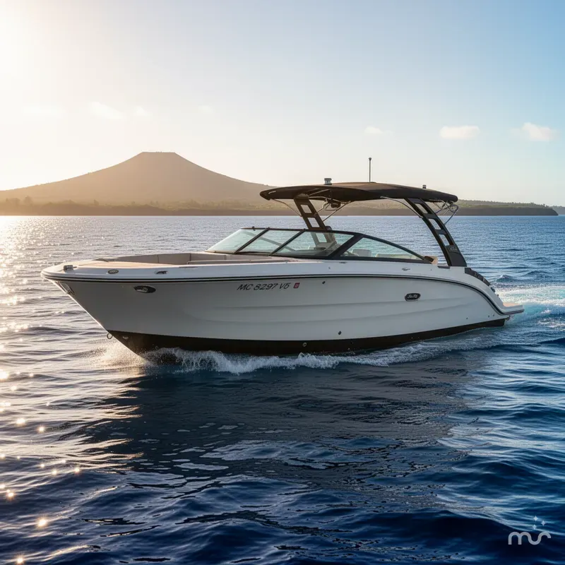 Slide: The Image of Sea Ray SDX 270 Outboard 2025 - 2