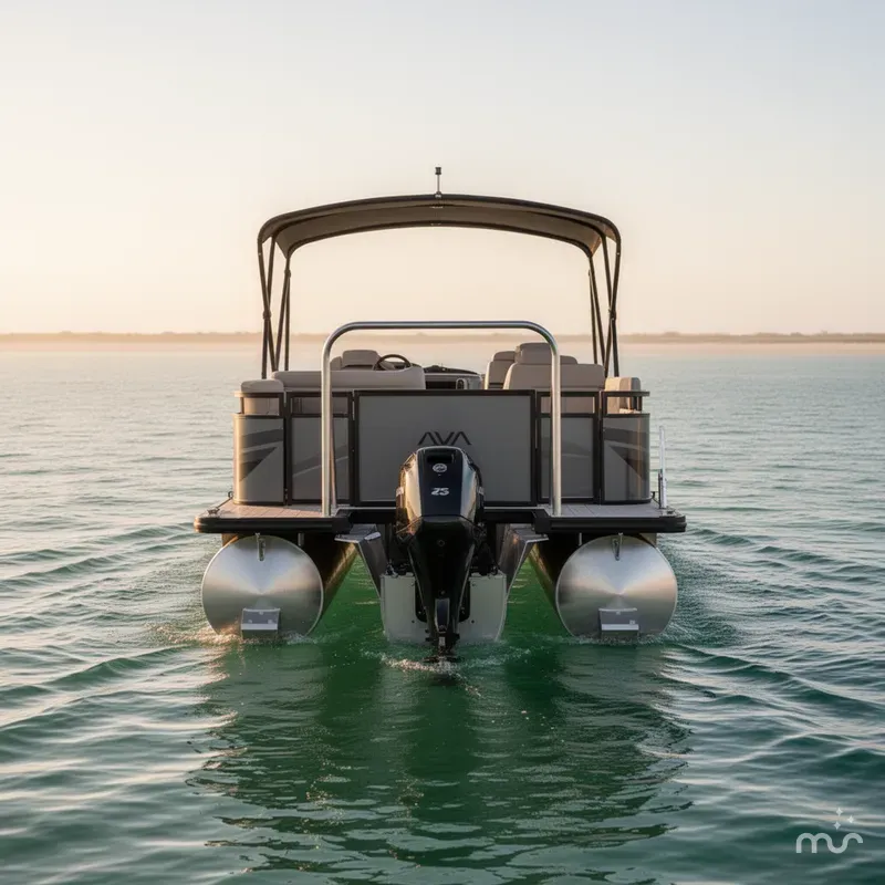 Slide: The Image of Avalon Venture 85 Rear Fish - 23' 2025 - 3
