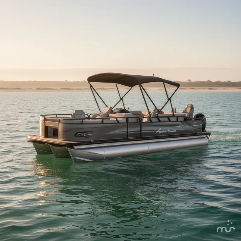 Slide: The Image of Avalon Venture 85 Rear Fish - 23' 2025 - 4