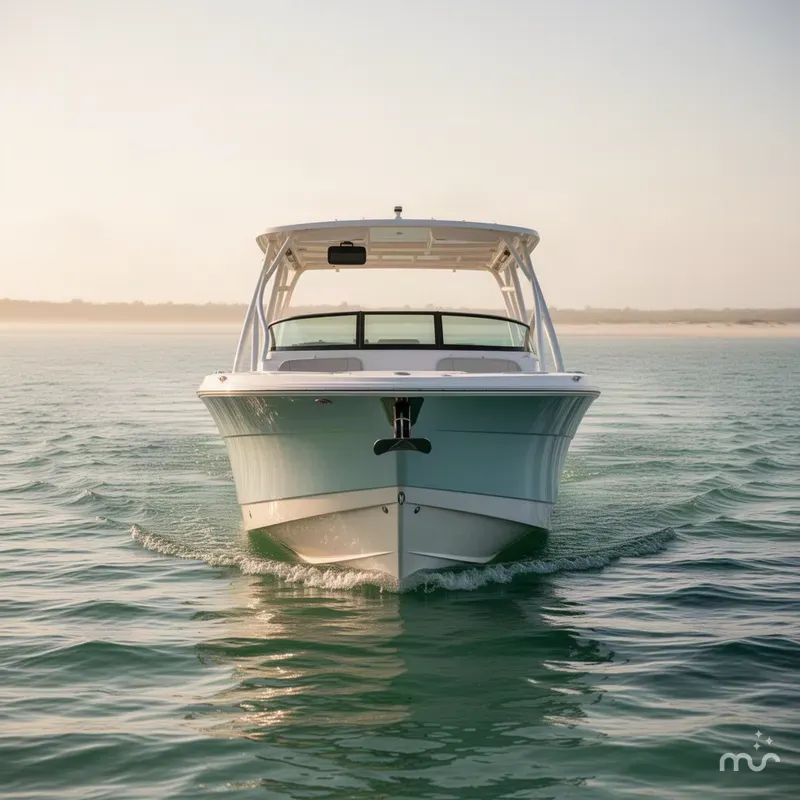 Slide: The Image of Robalo R317 Dual Console 2025 - 1