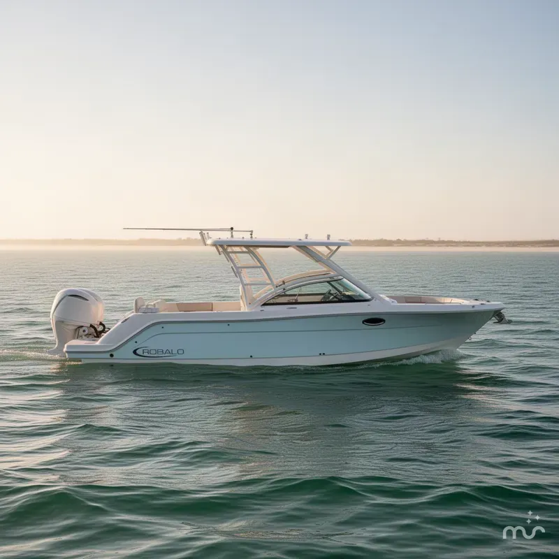 Slide: The Image of Robalo R317 Dual Console 2025 - 4