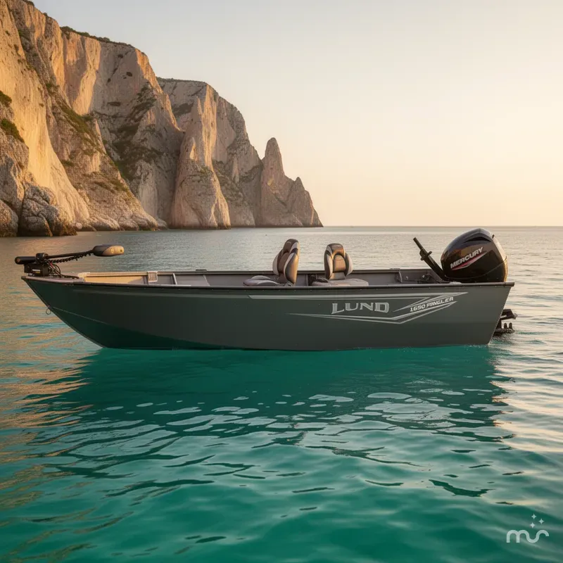 Slide: The Image of Lund 1650 Angler Tiller 2026 - 2