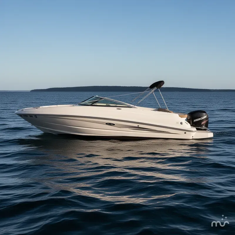 Slide: The Image of Sea Ray 240 Sundeck Outboard 2014 - 2
