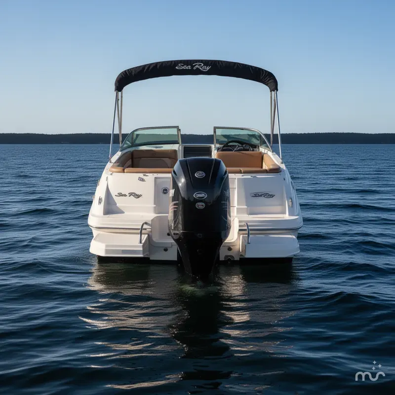 Slide: The Image of Sea Ray 240 Sundeck Outboard 2014 - 3