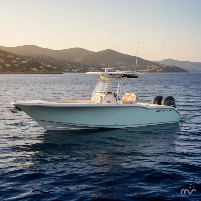 Slide: The Image of Key West 244 Center Console 2026 - 2