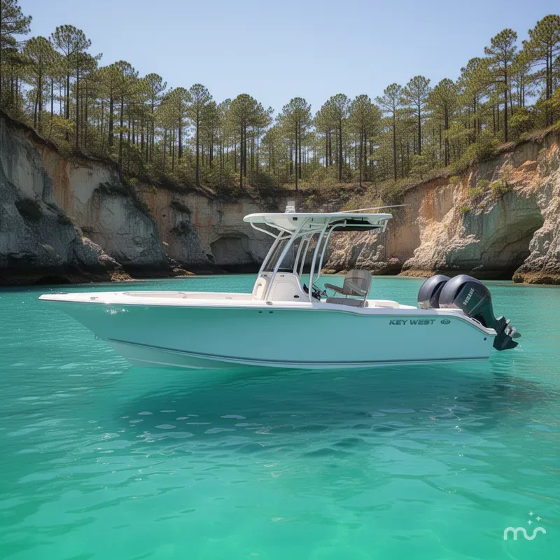Slide: The Image of Key West 244 Center Console 2026 - 2