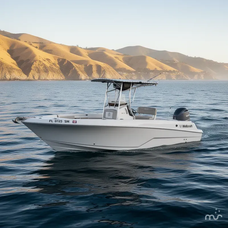 Slide: The Image of Wellcraft 222 Fisherman 2020 - 4