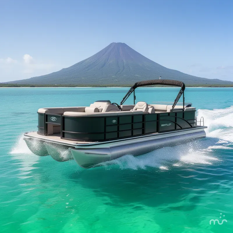 Slide: The Image of Bentley Pontoons LE 180 3 PT 2026 - 2
