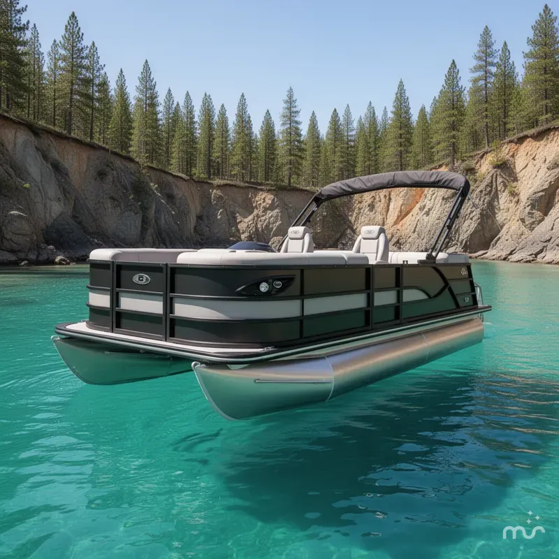 Slide: The Image of Bentley Pontoons Legacy 200 Swingback 2026 - 2