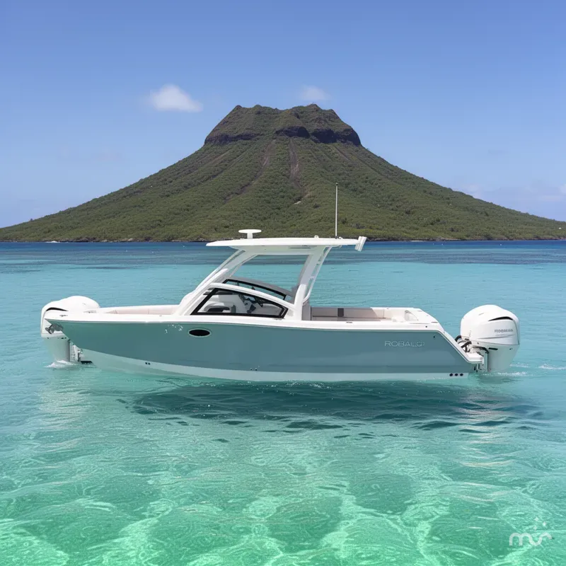 Slide: The Image of Robalo R277 Dual Console 2026 - 2