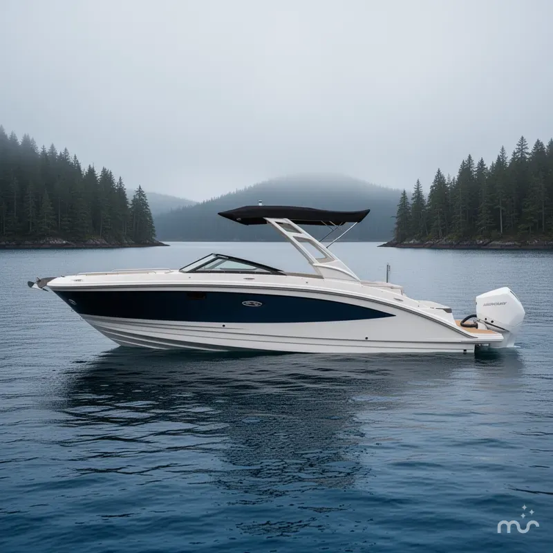Slide: The Image of Sea Ray SDX 270 Outboard 2023 - 2