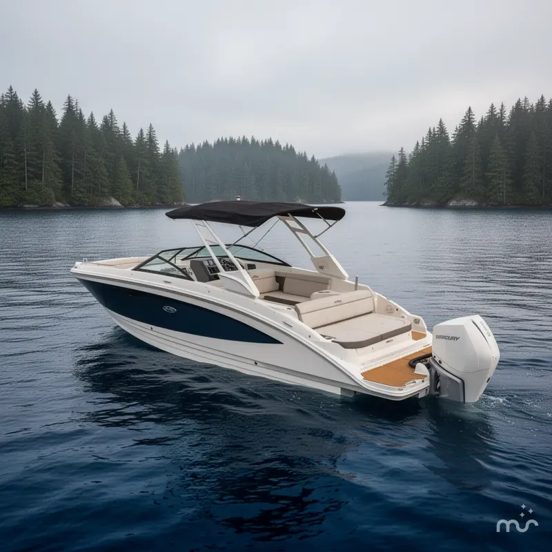 Slide: The Image of Sea Ray SDX 270 Outboard 2023 - 3