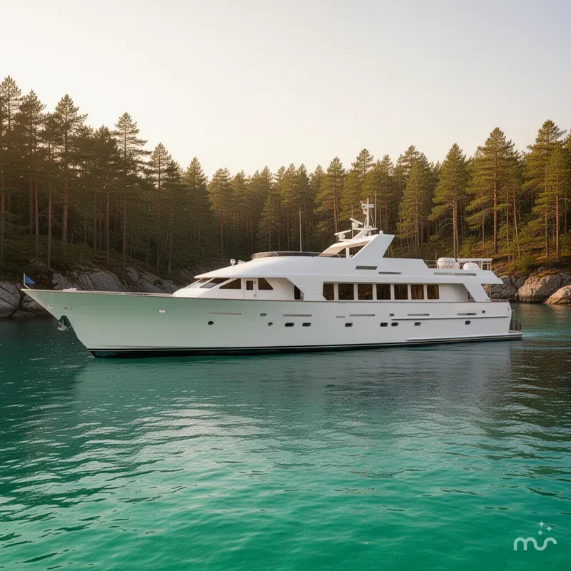 Slide: The Image of Christensen Motor Yacht 1992 - 2
