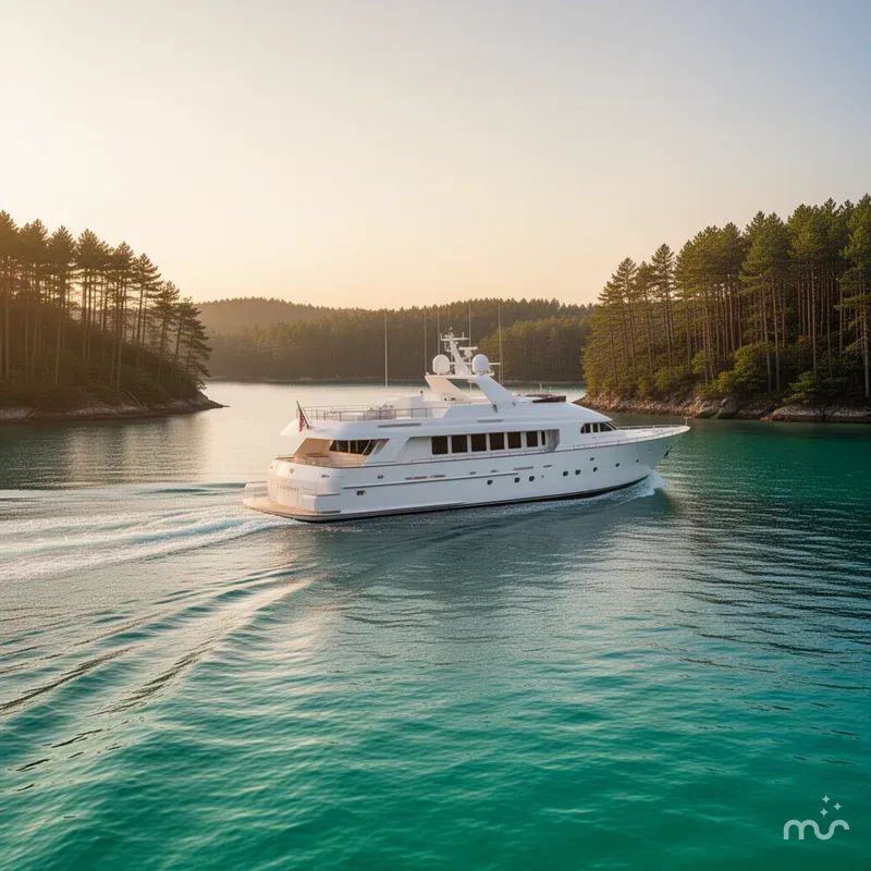 Slide: The Image of Christensen Motor Yacht 1992 - 4
