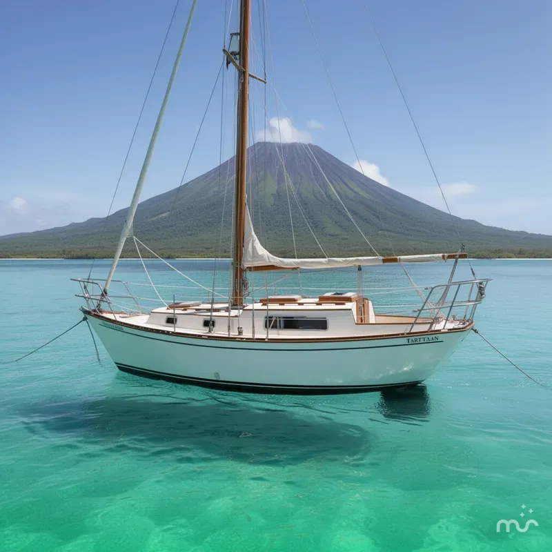 Slide: The Image of Tartan 31 Cutter Rigged Masthead Sloop 1988 - 2