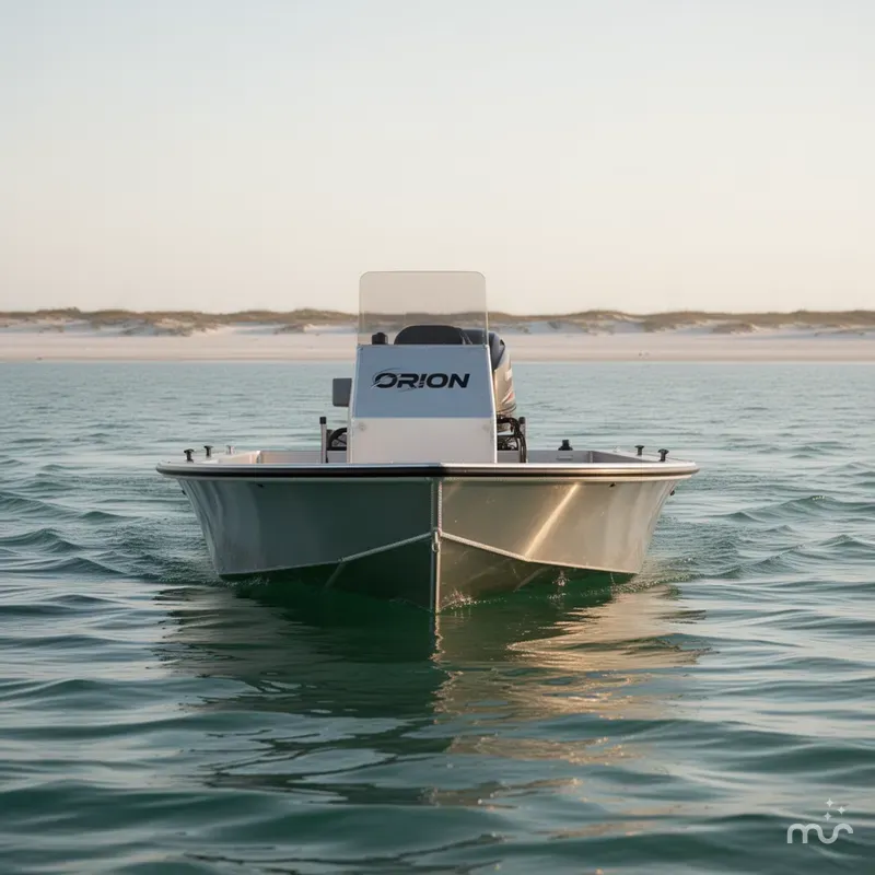 Slide: The Image of Custom Aluminum Orion 18 Inshore Skiff 2025 - 2