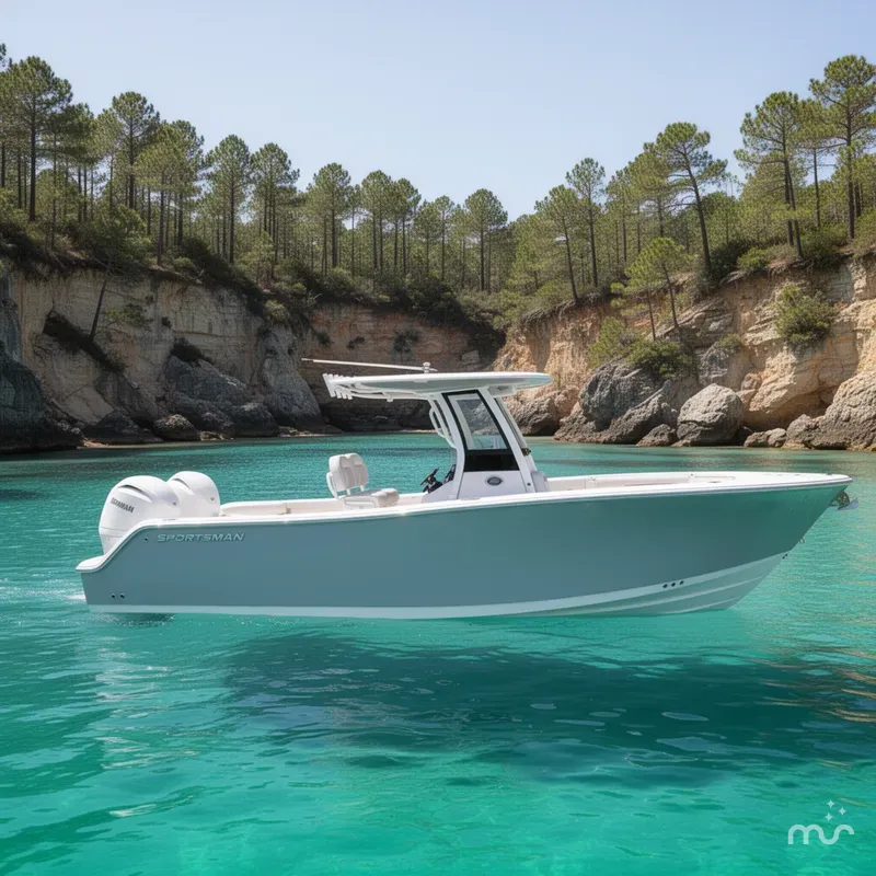 Slide: The Image of Sportsman Open 252 Center Console 2026 - 2